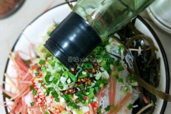 凉拌三丝 的做法图解12