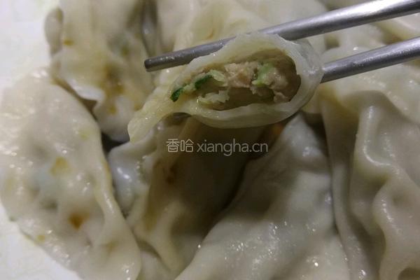白菜猪肉水饺的做法图解8