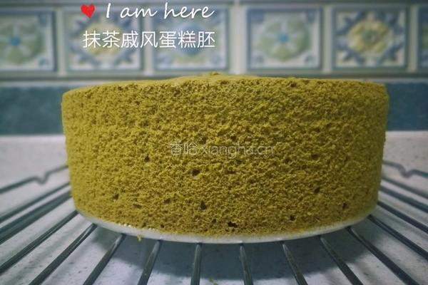 抹茶水果裸蛋糕的做法图解2