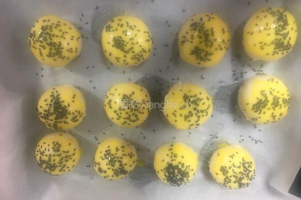 蛋黄酥的做法图解31