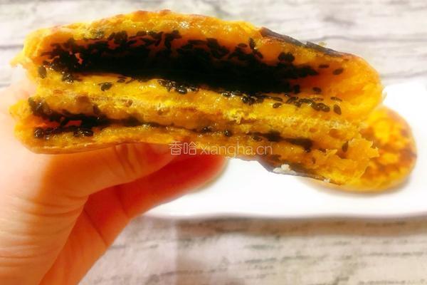 南瓜发面糖饼的做法图解15