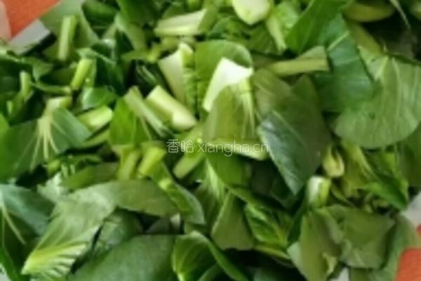 油菜土豆片的做法图解2