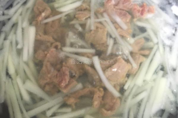 芥菜头牛肉汤的做法图解12