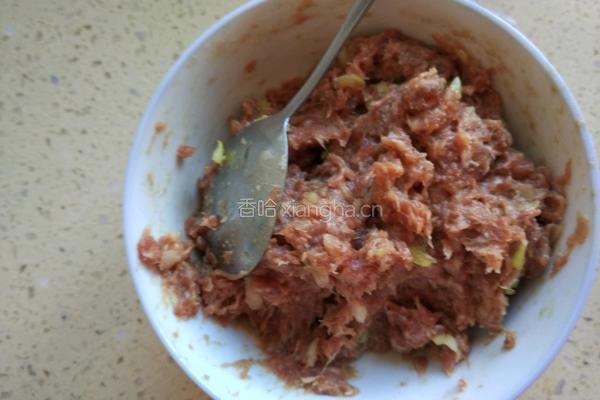 油菜粉丝丸子汤的做法图解4
