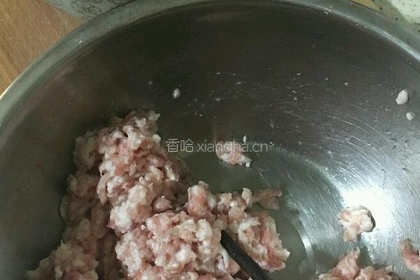 猪肉大葱馅包子的做法图解7