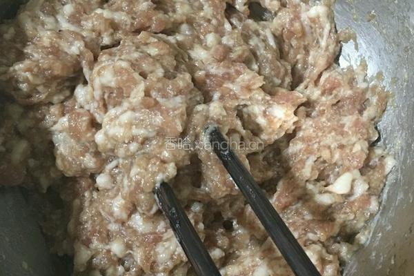 猪肉大葱馅包子的做法图解8