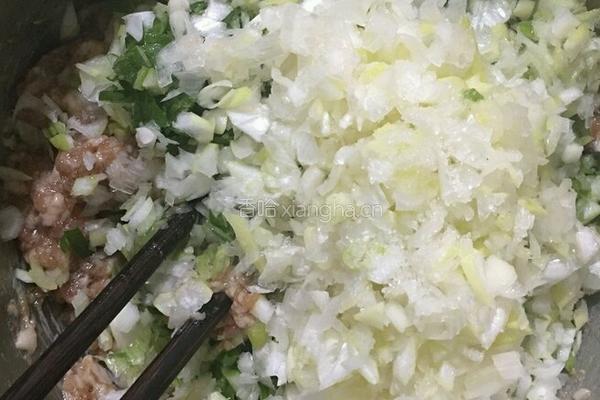 猪肉大葱馅包子的做法图解10