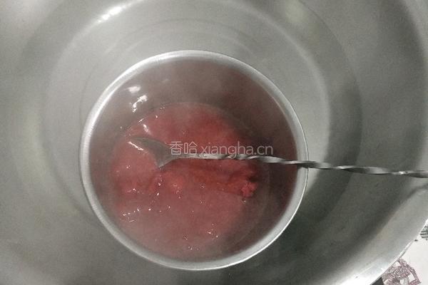 草莓慕斯（六杯的量）的做法图解2