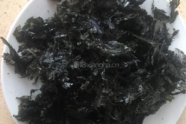 紫菜蛋花汤的做法图解2
