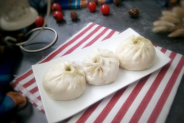 素馅包子的做法图解33