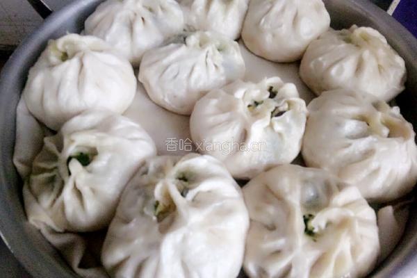 素馅包子的做法图解32