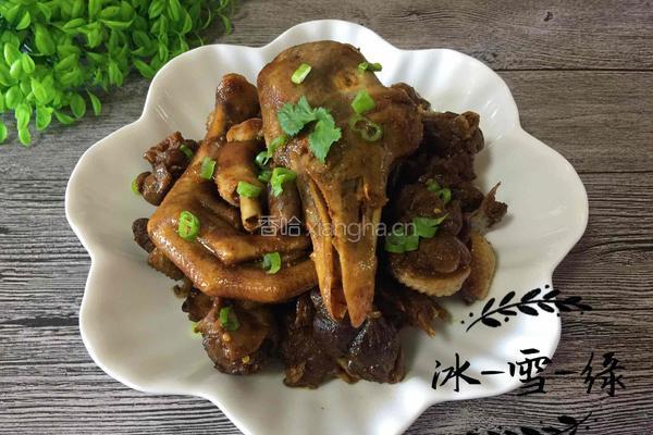 干锅大鹅的做法图解1