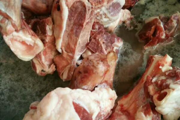 家常羊肉沾糕的做法图解1