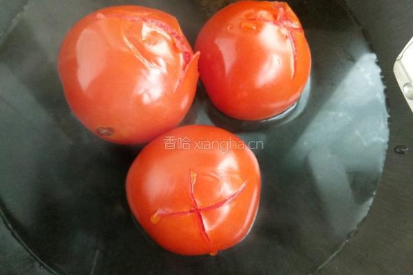 鸡蛋煎番茄的做法图解1