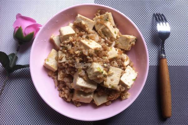 肉末豆腐（清淡版）的做法图解6
