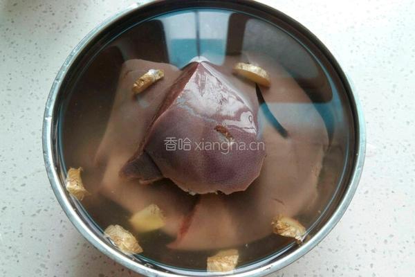 婴儿辅食……猪肝粉的做法图解1