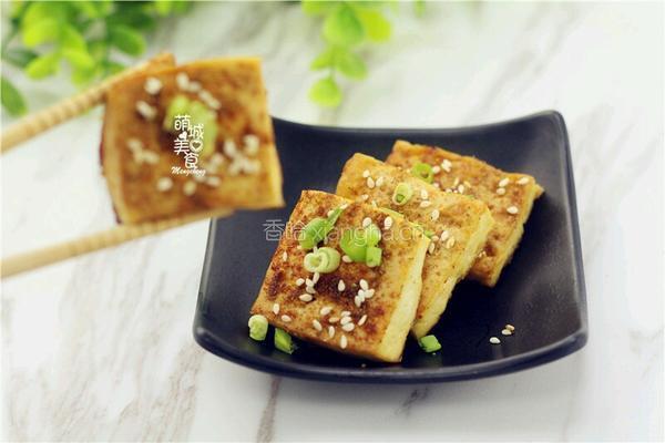 香烤豆腐：简单快捷懒人植物肉的做法图解6