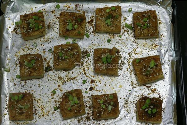香烤豆腐：简单快捷懒人植物肉的做法图解5