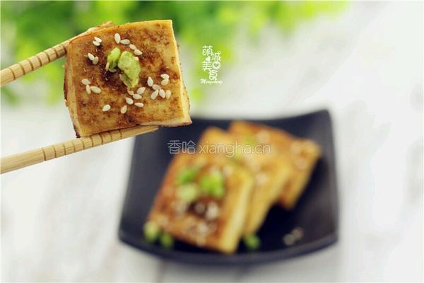 香烤豆腐：简单快捷懒人植物肉的做法图解7
