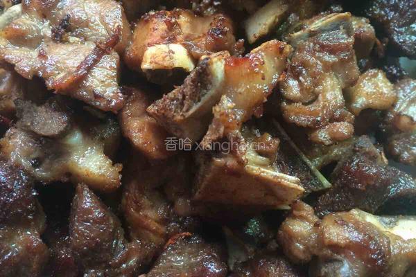 素烧排骨