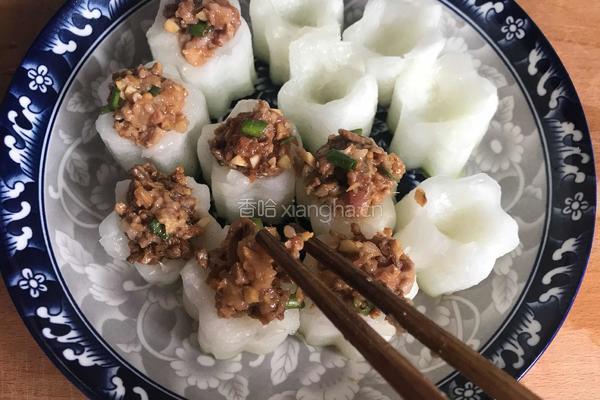 酿冬瓜的做法图解8