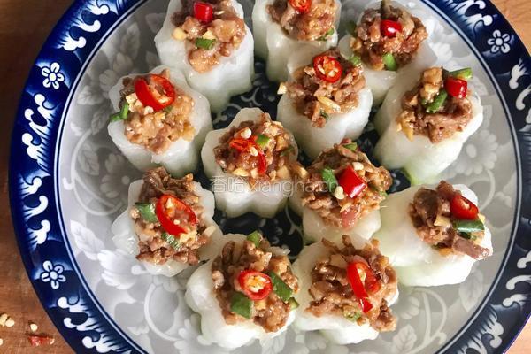 酿冬瓜的做法图解10