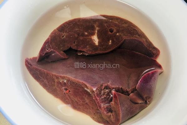 香辣猪肝面的做法图解1