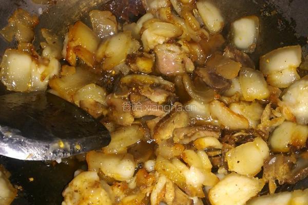 蚕豆豌豆焖饭的做法图解4