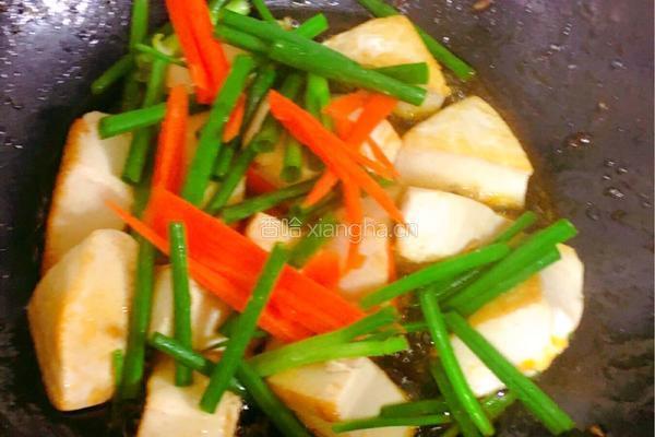 红烧豆腐的做法图解6