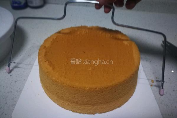 鲜花生日蛋糕的做法图解1