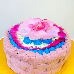 花篮蛋糕（6寸）的做法[图]