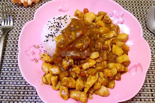 咖喱鸡丁饭的做法图解5
