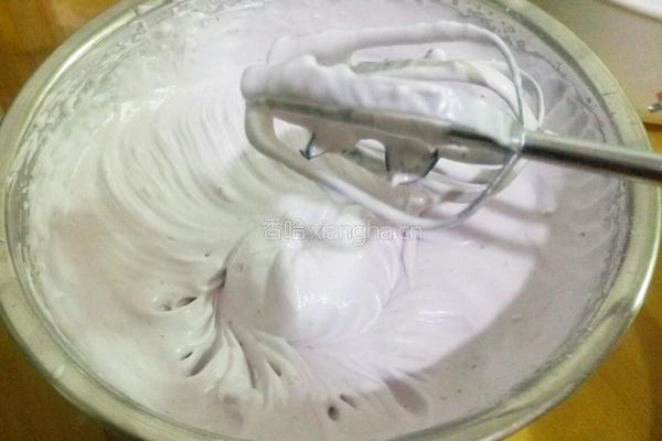 蓝莓冰激凌的做法图解6