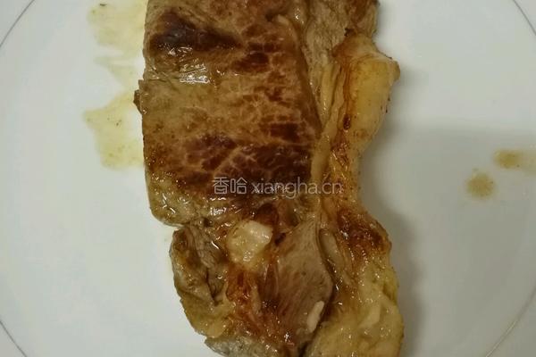 香煎牛排的做法图解3