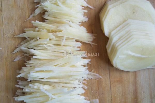 春饼卷土豆丝的做法图解4