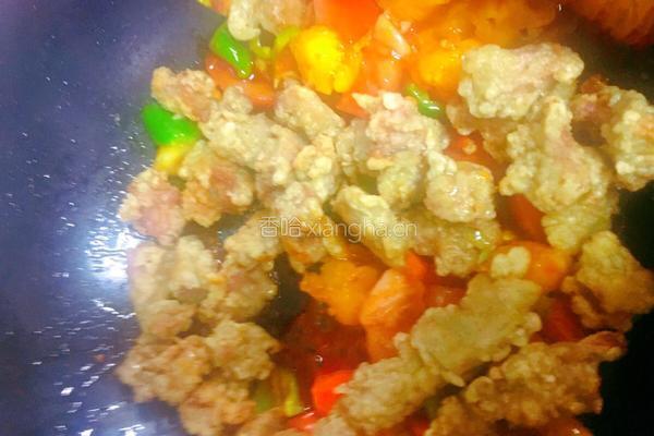 菠萝咕噜肉的做法图解12