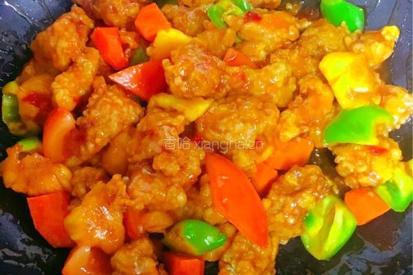 菠萝咕噜肉的做法图解13