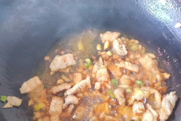 油菜土豆片的做法图解3