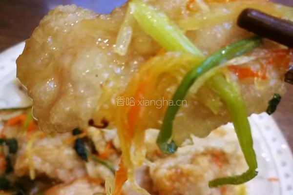 锅包肉的做法图解12