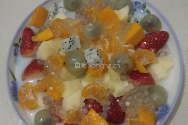 椰汁西米露的做法图解5