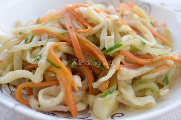 素菜炒面的做法图解8