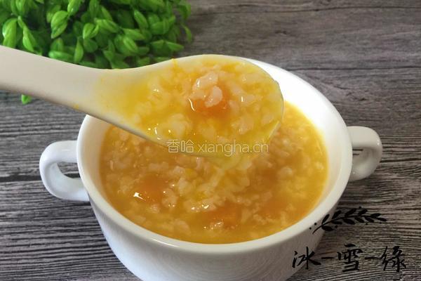 南瓜大米粥的做法图解8