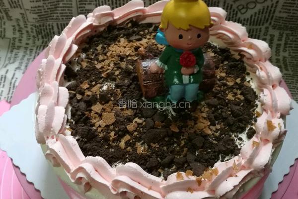 小王子情景生日蛋糕的做法图解11
