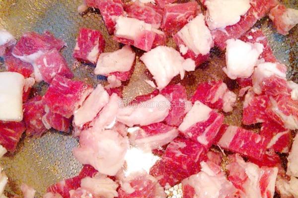 红烧味道――牛肉炖白萝卜的做法图解3