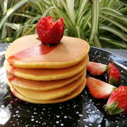 玉米奶香松饼的做法[图]