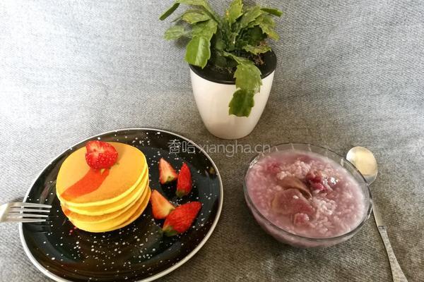 玉米奶香松饼的做法图解11