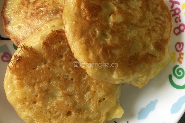 苹果香蕉牛奶饼的做法图解10