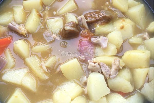 咖喱鸡肉土豆的做法图解6