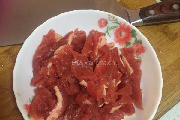 小炒黄牛肉的做法图解2