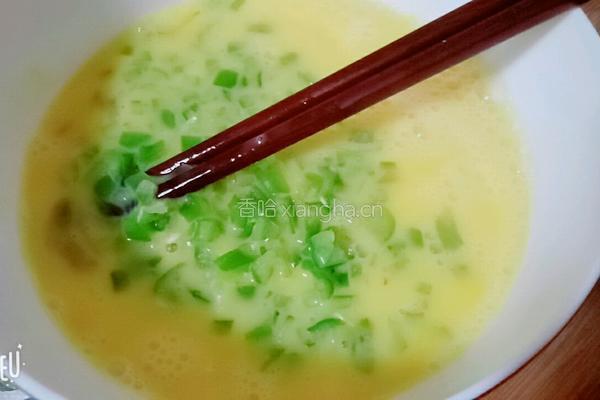 尖椒鸡蛋饼(家常菜)的做法图解4